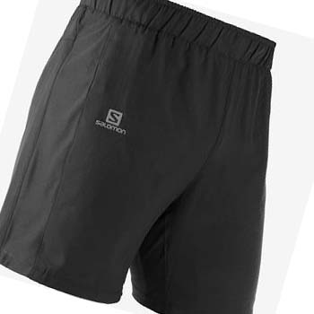 Salomon AGILE 2IN1 Sortky Panske Čierne | SK 2444NWY